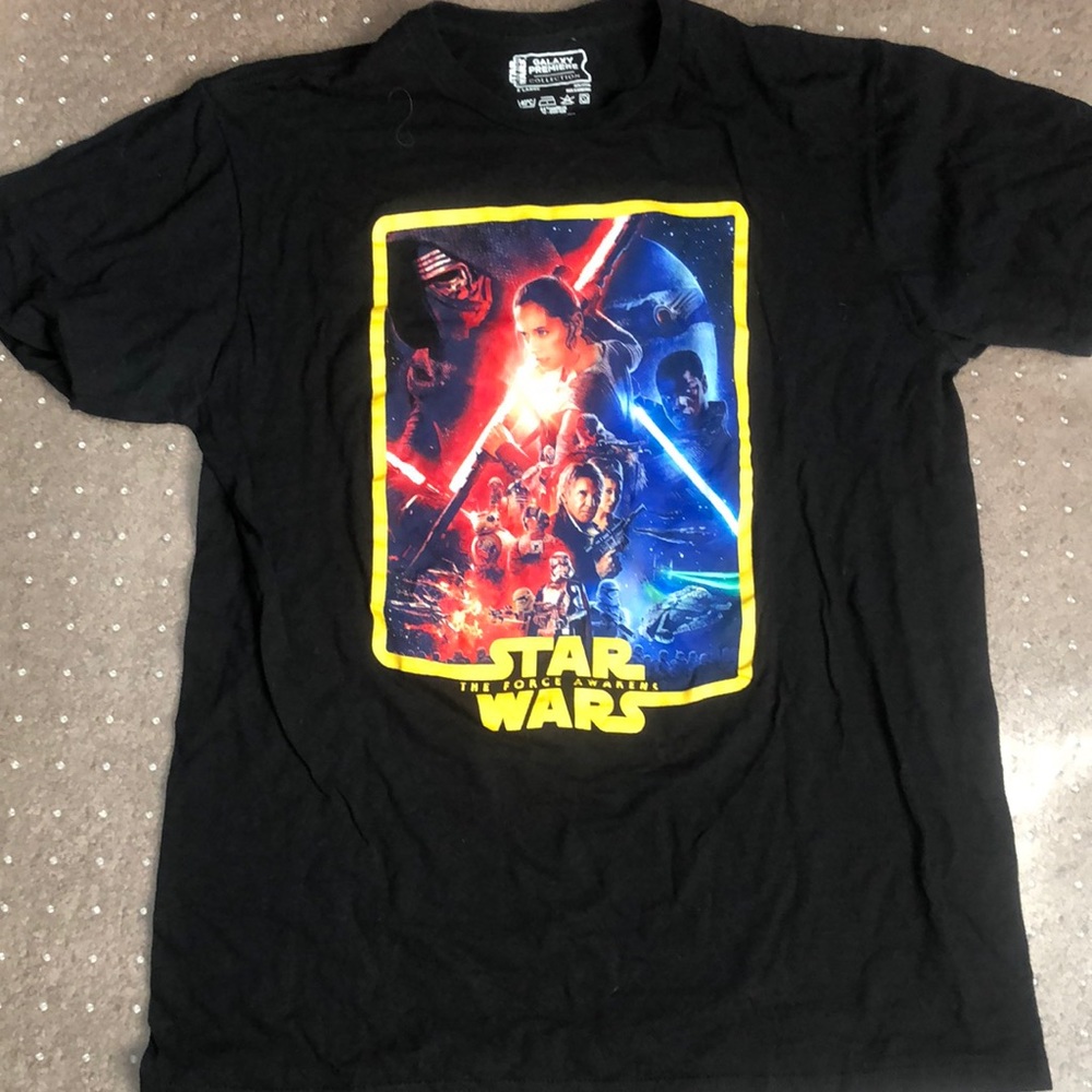 Limited edition Star Wars The Force Awakens premiere t-shirt